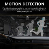 1080P HD 360° Rotating Mini ADAS Dashcam 16GB/32GB Edition, 24H Parking Mode/Built-in Wi-Fi/Night Vision/Motion Detection/Loop Recording (32GB Memory Card)