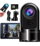 1080P HD 360° Rotating Mini ADAS Dashcam 16GB/32GB Edition, 24H Parking Mode/Built-in Wi-Fi/Night Vision/Motion Detection/Loop Recording (32GB Memory Card)