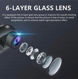 1080P HD 360° Rotating Mini ADAS Dashcam 16GB/32GB Edition, 24H Parking Mode/Built-in Wi-Fi/Night Vision/Motion Detection/Loop Recording (32GB Memory Card)