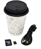 1080P Covert Coffee Cup Lid Camera DVR with WiFi with 32GB Micro SD Card, 720p