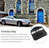 Signal Blocking Bag, ONEVER GPS RFID Faraday Bag Shield Cage Pouch Wallet Phone Case for Cell Phone Privacy Protection and Car Key FOB, Anti-Tracking Anti-Spying (1 Pack)