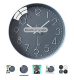 1080P HD Mini wifi IP camera CCTV wall clock home security camera Wifi video recorder camera with motion detection Black