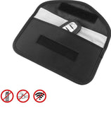 Signal Blocking Bag, ONEVER GPS RFID Faraday Bag Shield Cage Pouch Wallet Phone Case for Cell Phone Privacy Protection and Car Key FOB, Anti-Tracking Anti-Spying (1 Pack)