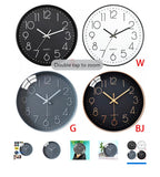 1080P HD Mini wifi IP camera CCTV wall clock home security camera Wifi video recorder camera with motion detection Black