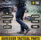 Aggressor Flex - Tactical Pants - Men Cotton with Cargo Pockets