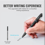 OLIGHT O'Pen Pro 120 Lumens LED Pen Light with Green Beam, Rechargeable EDC Flashlight with Pen for Writing, Work, Adventure, Professional Business Gift(Black)