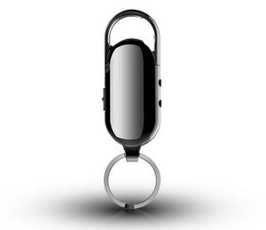 Alloy Carabiner Keychain Audio Recorder