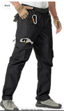Men's Ripstop Tactical Pants Breathable Stretch Cargo Pants Outdoor Lightweight EDC Work Hiking Pants Zipper Pockets