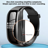 Digital Voice Recorder Watch, Sound Recording Device, Smart Watch Bracelet Voice Recorder,360 Degree