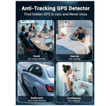 Hidden Camera Detector,6-in-1 GPS Tracker Detector,Bug Detector