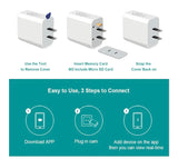 1080P Camera, Security Wall Outlet for Baby/Elder/Dog/Pet,Indoor Home Cam with Phone app,Hidden Camera Works with iOS&Android，Nanny Cam Charger，Spy Cam Home Baby Monitor Surveillance Camera