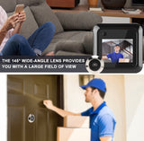 igital Door Viewer, 2.4in TFT LCD HD Screen 0.3MP Camera 95 Degree Wide Angle Peephole Viewer