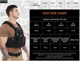 Tactical Molle Vests with Triple mag Pouch and Side Cummerbund Pouches, Quick Release Vests for Men