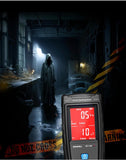 EMF Meter, Rechargeable Digital Electromagnetic Field Radiation Detector Hand-held Digital LCD EMF Detector, Great Tester for Home EMF Inspections, Office, Outdoor and Ghost Hunting(Blue)