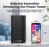 Power Strip Smart Camera WiFi Camera — Hidden Spy Camera — Cloud Storage & 64G SD Card Nanny Cam, HD Smallest Cam, Camera with AI Motion Detection，Real Time Camera