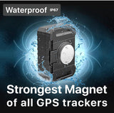 Tracki Pro GPS Tracker for Vehicles, USA made tech. Up to 7 Months Batt. Waterproof Magnetic 4G LTE Long Battery Life 2-7 Month, Unlimited Distance, Subscription Required, Multi Alerts, Hidden Tracker