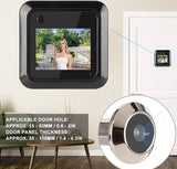 igital Door Viewer, 2.4in TFT LCD HD Screen 0.3MP Camera 95 Degree Wide Angle Peephole Viewer