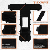 Tactical Molle Vests with Triple mag Pouch and Side Cummerbund Pouches, Quick Release Vests for Men