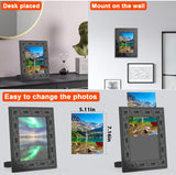 Hidden Camera Picture Frame, Spy Camera WiFi 1080P, 366 Days Standby PIR Motion Detection HD Night Nision Real Time View Live Surveillance Wireless Mini Nanny Cam