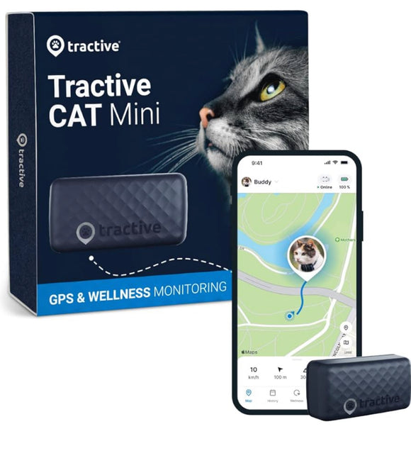 Tractive GPS Tracker & Health Monitoring for Cats (6.5 lbs+)