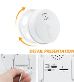 Hidden Spy Camera Detector, WiFi Security Camera with Smoke Detector, 1080P Dome Camera with Motion Detection and Night Vision, Indoor Nanny Camera for Home and Office