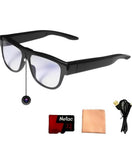 32G Video Camera Glasses: HD 1080P Video Recording Camera Glasses for Outdoor and Indoor, Smart Glasses for Cycling, Hiking, Climbing and Traveling