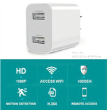 Camera, Security Wall Outlet for Baby/Elder/Dog/Pet,Indoor Home Cam with Phone app,Hidden Camera Works with iOS&Android，Nanny Cam Charger，Spy Cam Home Baby Monitor Surveillance Camera