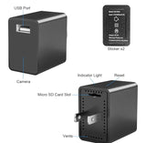 mall Wireless Camera with USB Charger - Full HD 1080P - Mini Security Cam for Indoor Use - Cloud Storage