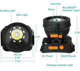 Headlamp Headlight Body Camera Built-in 32GB