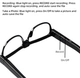 32G Video Camera Glasses: HD 1080P Video Recording Camera Glasses for Outdoor and Indoor, Smart Glasses for Cycling, Hiking, Climbing and Traveling