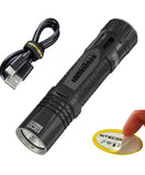 Nitecore EDC33 4000 Lumen Compact EDC Flashlight, USB-C Rechargeable, High Lumen Throw and Flood Beam