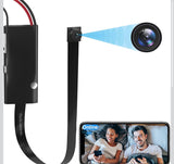 Wireless DIY Hidden Camera Portable 1080P HD WiFi Remote Real-Time Mini Spy Camera Nanny Cam Security Camera for Indoor Security