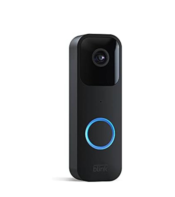 Blink Video Doorbell | Two-way audio, HD video, motion and chime app alerts and Alexa enabled