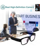 Camera Glasses Video Glasses HD Smart Glasses Recording Outdoor Sport Glasses with Camera Wearable Eyeglass Built-in 32G Memory Card