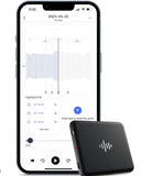 Smart Voice Recorder, iZYREC Voice Activated Recorder with Phone App, 30 Hours Continuous Recording, AI Noise Canceling, Schedule Audio Recording Device Perfect for Meetings, Lectures
