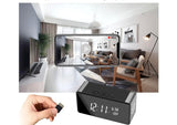 Security-Mini-Camera, 4K Real Full HD Nanny Cam with Two Sets of Alarm Clock Setting for Home Security, Night Vision & Motion Detection Alerts, Mobile Phone App Remote Control, Support 2.4G and 5G