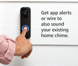 Blink Video Doorbell | Two-way audio, HD video, motion and chime app alerts and Alexa enabled