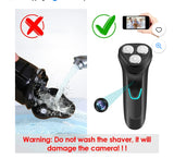 Hidden camera  Electric shaver  Micro Sd Recording’s  1080P HD 5MP with Micro Usb Data Cable, Black