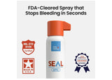 Seal 1.5oz Single Use Hemostatic Wound Spray | Rapid Bleeding Control for Home First Aid Emergency Preparedness