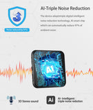 Voice Recorder with AI Intelligent Noise Reduction,Audio Recorder with Visual Playback Sharing,64GB Recorder Device with 800 Hours Store Time,Voice Activated Recorder for Class,Lecture,Meetings