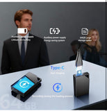 Digital Voice Recorder with 64GB Memory, USB Charging, Voice Activated Recorder, Mini Small Square Voice Recorder Voice Recorder, Meetings, Lectures and Interviews（1 * 0.8 * 0.2）