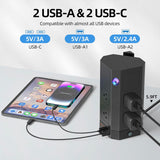 Power Strip Smart Camera WiFi Camera — Hidden Spy Camera — Cloud Storage & 64G SD Card Nanny Cam, HD Smallest Cam, Camera with AI Motion Detection，Real Time Camera