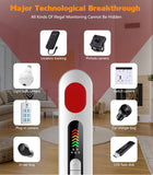 Hidden Camera Detectors, Camera Detector, 2025 New Portable Camera Finder, Tracker Detector for Hotels, Travel, Car, Bedroom, 6 Levels Sensitivity 4 Modes, 35H Work Time