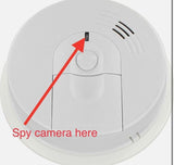 Spy Smoke Detector Camera