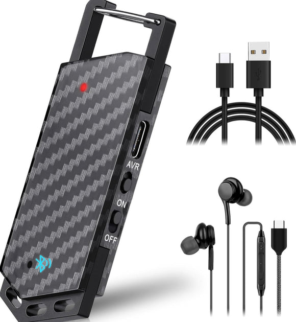 Digital Voice Recorder, Voice Activated Recorder with Bluetooth, Keychain Audio Recording Device with 800 Hours Large Capacity for Classes Interviews Meetings Music