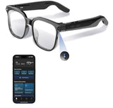 AI Smart Glasses with Camera 1080P HD, Bluetooth Recording Glasses and Hidden Camera Glasses for Men and Women, AI-Powered Hands-Free for Vlog, Security, Travel