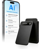 Voice Recorder, AI Meeting Recorder and Note Taker
113 Languages, 3mm Ultra-Slim Design for Meetings, Calls, Lectures and Interviews, Unlimited Transcription with Starter Plan