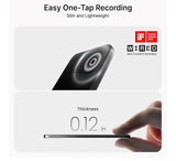 Voice Recorder, AI Meeting Recorder and Note Taker
113 Languages, 3mm Ultra-Slim Design for Meetings, Calls, Lectures and Interviews, Unlimited Transcription with Starter Plan