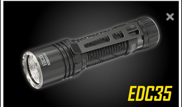 Nitecore EDC35 5000 Lumen Rechargeable EDC Flashlight