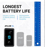 Spy Tec Atlas XL GPS Tracker w/Magnetic Mount | 12-Month Battery for Long-Term Tracking |